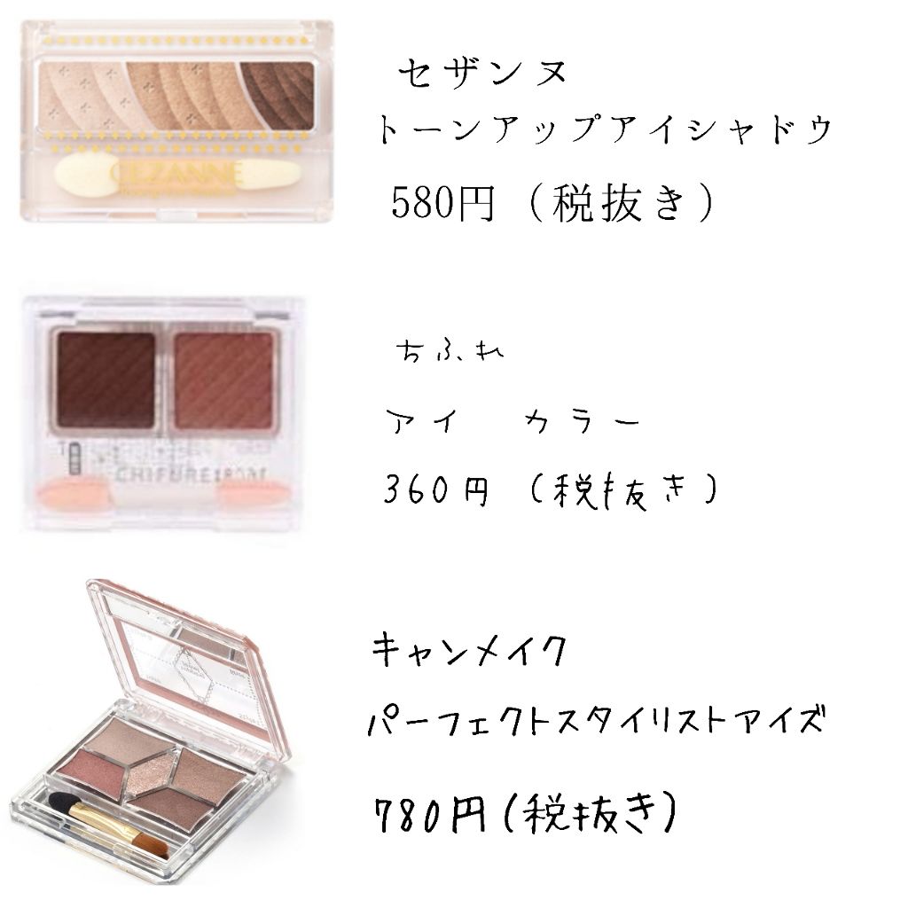 アイ カラー(チップ付)/ちふれ/アイシャドウパレットを使ったクチコミ（2枚目）