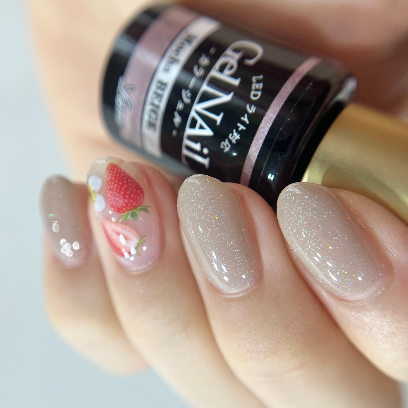 ジェルネイル(ライト対応)/セリア/ジェルネイルを使ったクチコミ(4枚目)