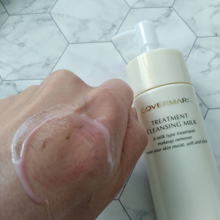 トリートメント クレンジング ミルク/COVERMARK/ミルククレンジングを使ったクチコミ(4枚目)