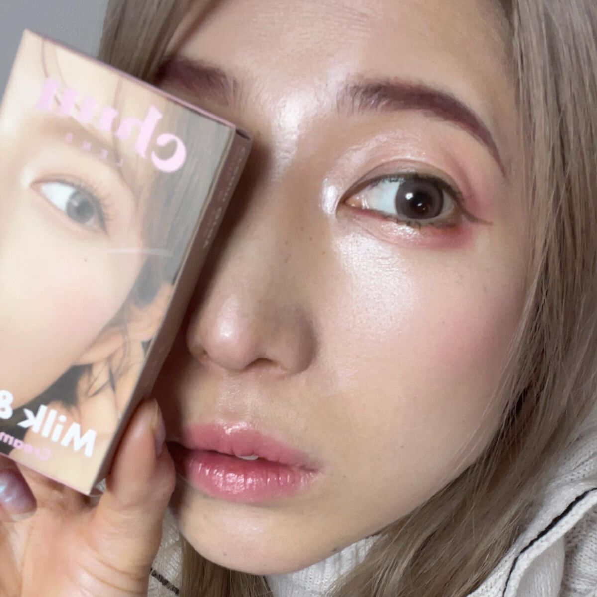 chuuLENS Milk&Tea 1day/chuu LENS/ワンデー(1DAY)カラコンを使ったクチコミ(6枚目)