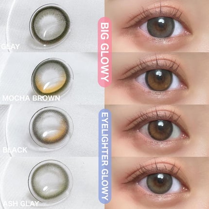 Eyelighter Glowy 1Month/OLENS/カラーコンタクトレンズを使ったクチコミ(6枚目)