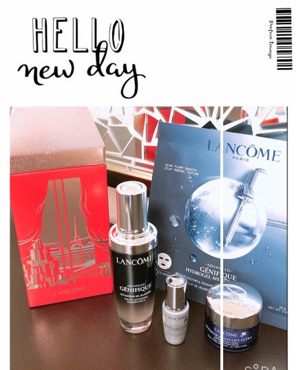 ビューティーボックス (クリスマスコフレ 2018)/LANCOME/メイクアップキットを使ったクチコミ(1枚目)