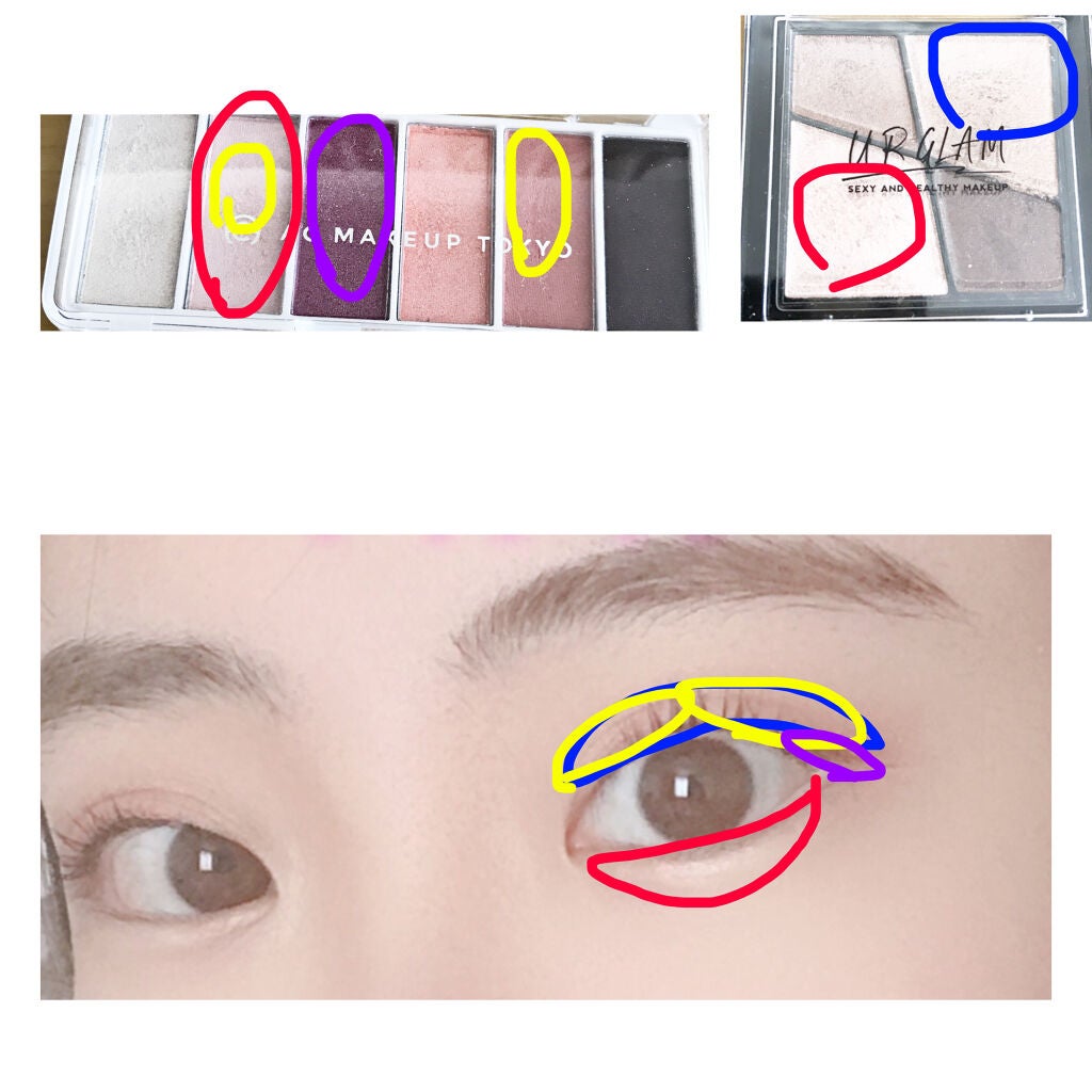 AC カラーアイパレット/AC MAKEUP/アイシャドウパレットを使ったクチコミ(2枚目)