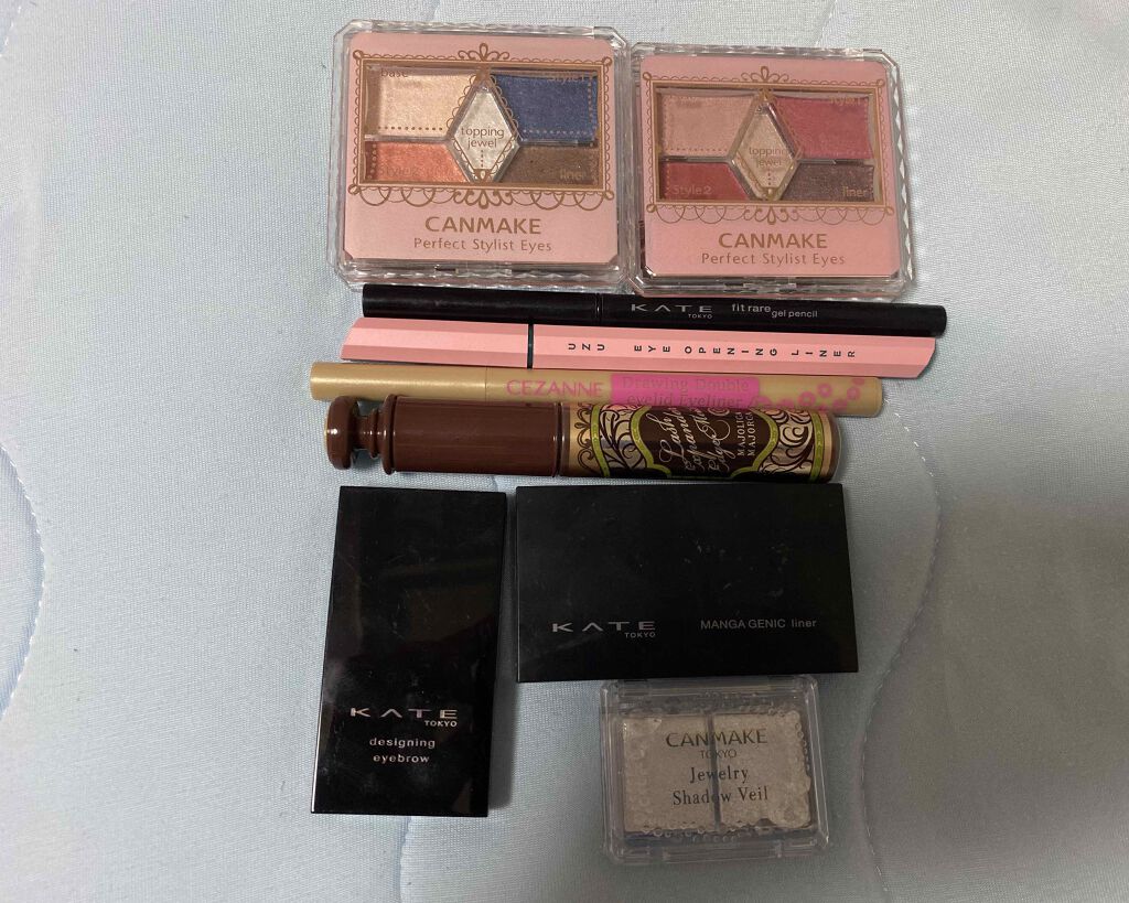 【旧品】パーフェクトスタイリストアイズ/キャンメイク/アイシャドウパレットを使ったクチコミ（2枚目）