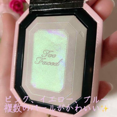 ダイヤモンドライト マルチユース ハイライター/Too Faced/パウダーハイライトを使ったクチコミ（3枚目）