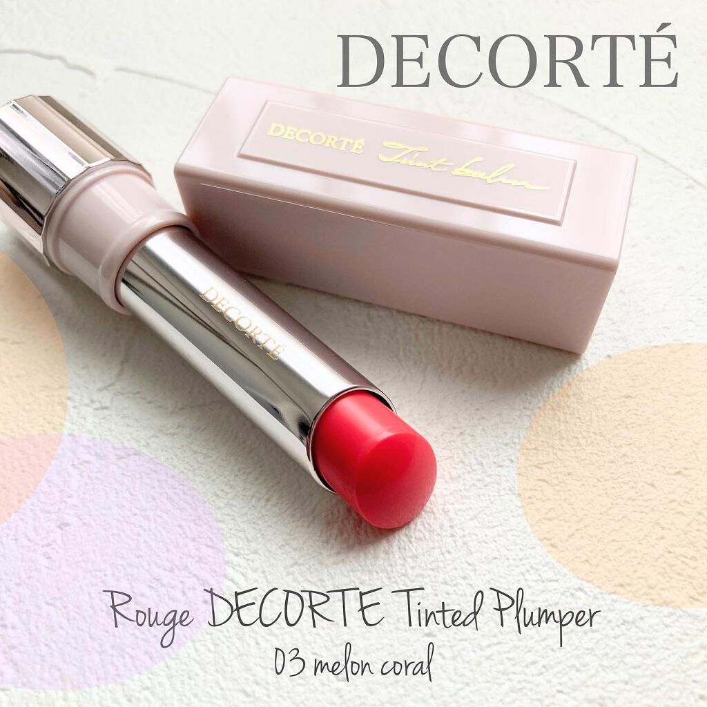 ルージュ デコルテ ティンティドプランパー/DECORTÉ/リッププランパーを使ったクチコミ(1枚目)