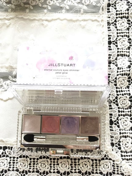 エターナルクチュール アイズ シマー ペタルグロウ/JILL STUART/アイシャドウパレットを使ったクチコミ(1枚目)