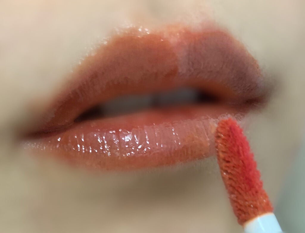 チュルンリップティント/hina cosmetics/リップティントを使ったクチコミ(3枚目)