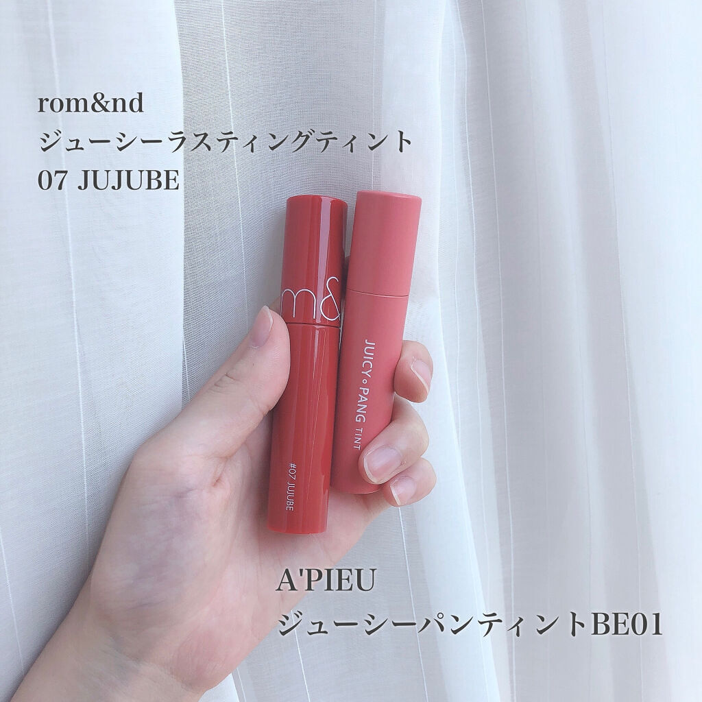 アピュー ジューシーパン ティント/A’pieu/リップティントを使ったクチコミ（2枚目）