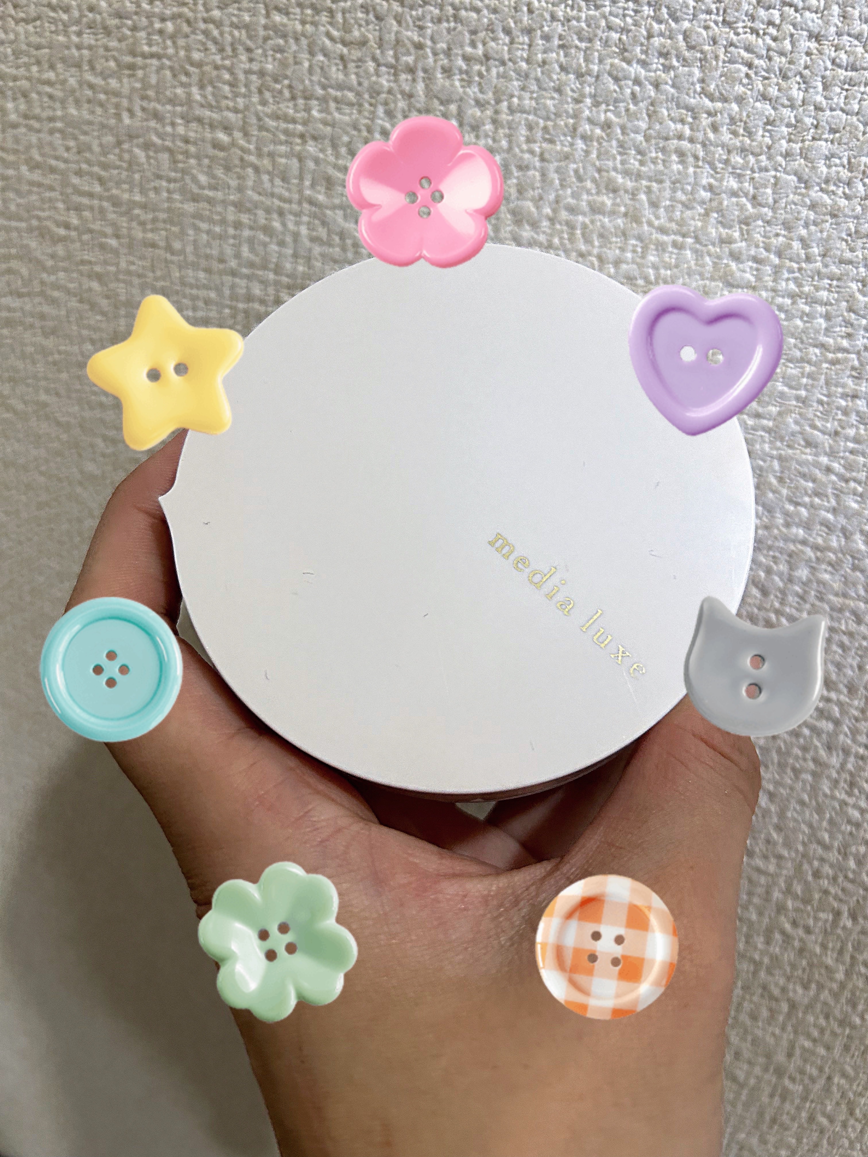 フェイスパウダー/media luxe/ルースパウダーを使ったクチコミ（1枚目）