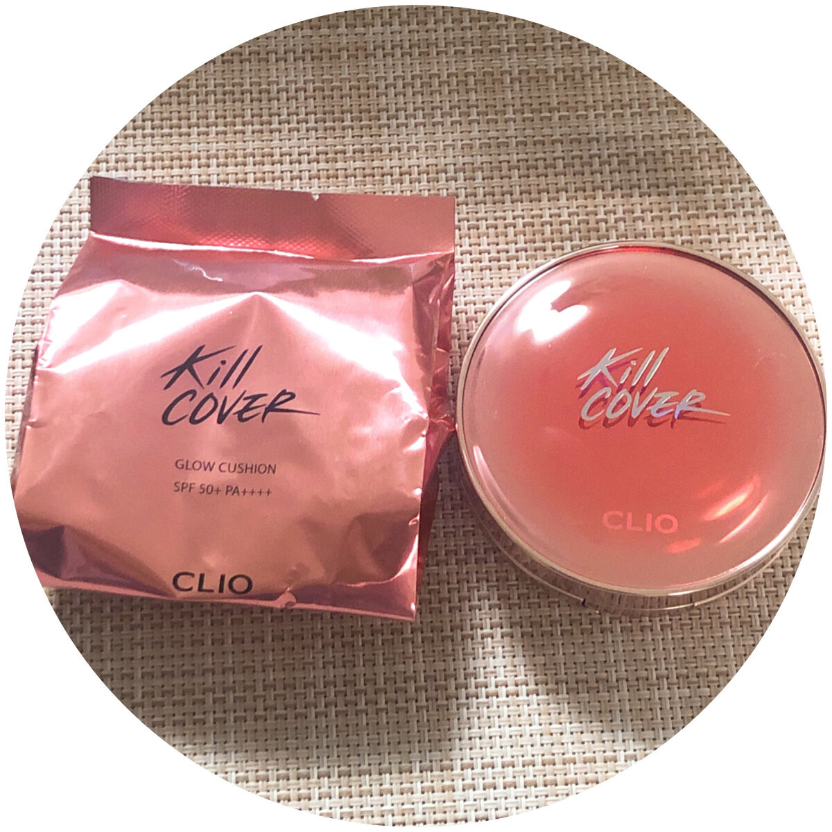 キル カバー グロウ クッション 04 GINGER/CLIO/クッションファンデーションを使ったクチコミ（1枚目）