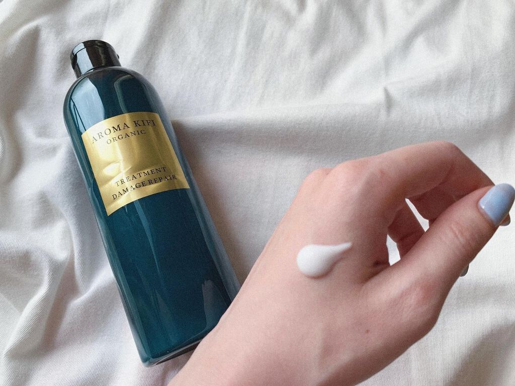 オーガニック シャンプー／トリートメント＜ダメージリペア＞/AROMA KIFI/シャンプー・コンディショナーを使ったクチコミ（2枚目）