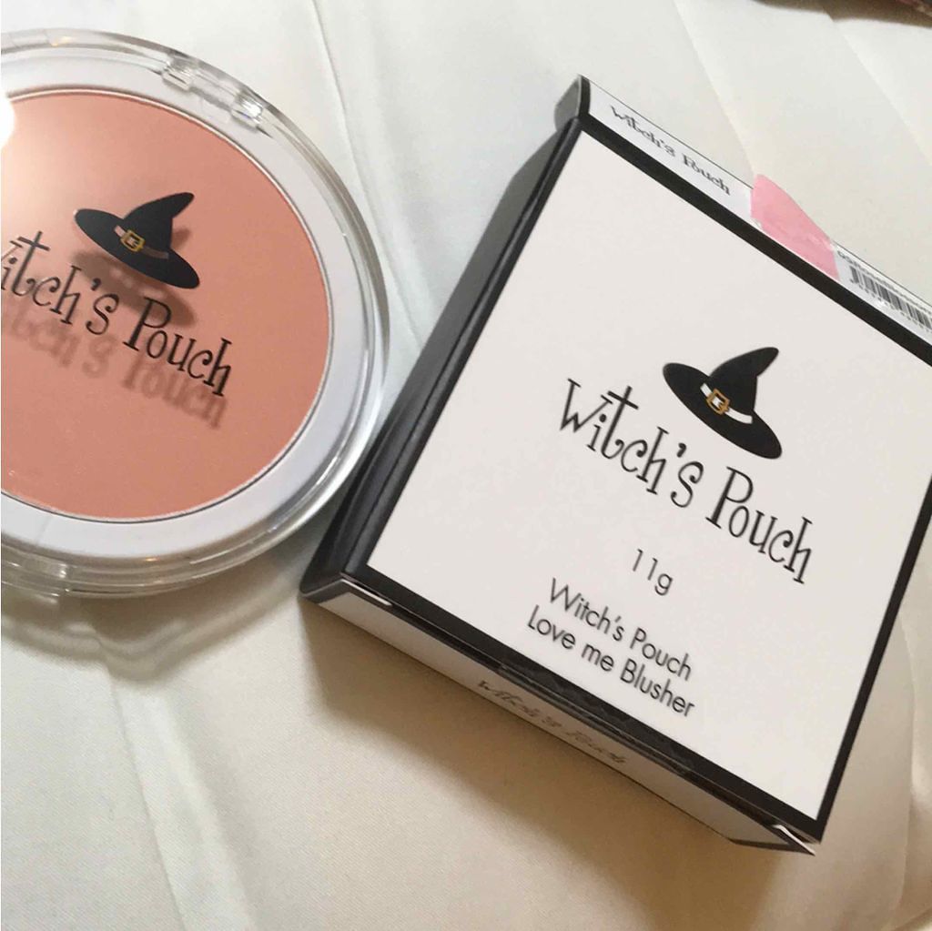ラブミーブラッシャー/Witch's Pouch/パウダーチークを使ったクチコミ(1枚目)