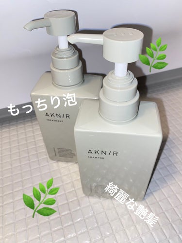 薬用ヘアシャンプー＆トリートメント/AKNIR/シャンプー・コンディショナーを使ったクチコミ（1枚目）