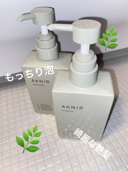 薬用ヘアシャンプー&トリートメント/AKNIR/市販シャンプーを使ったクチコミ(1枚目)