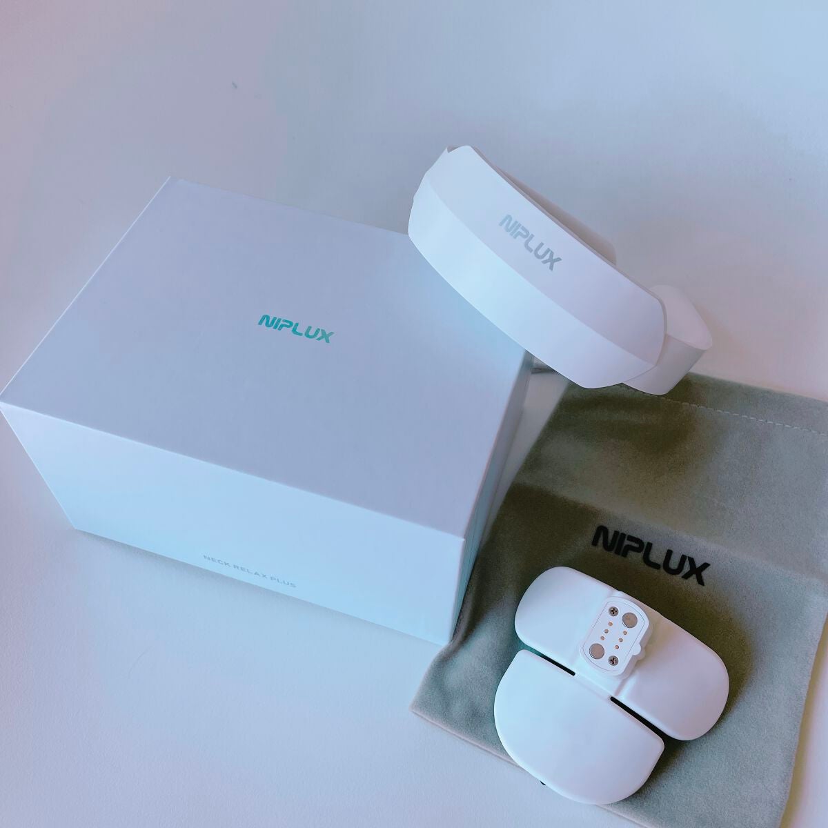 NECK RELAX PLUS/NIPLUX/ネックマッサージャーを使ったクチコミ(1枚目)