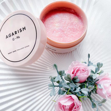 Q+Me スウィート ボム タラソ スクラブ/AGARISM/バストケア・ヒップケアを使ったクチコミ(4枚目)