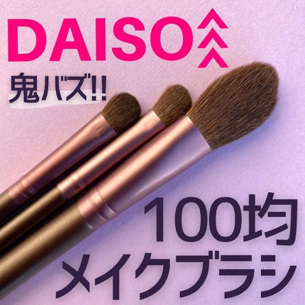 メイクブラシ  馬毛/DAISO/その他化粧小物を使ったクチコミ(1枚目)