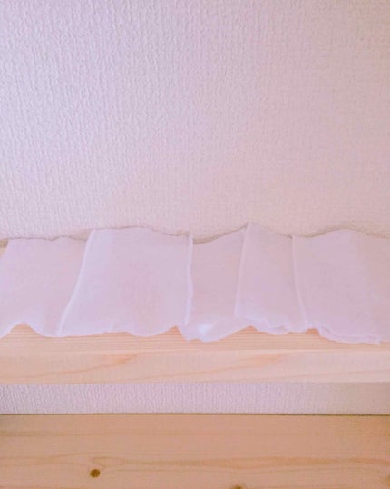 めくるコットン大きめサイズ/コットン・ラボ/コットンを使ったクチコミ(4枚目)