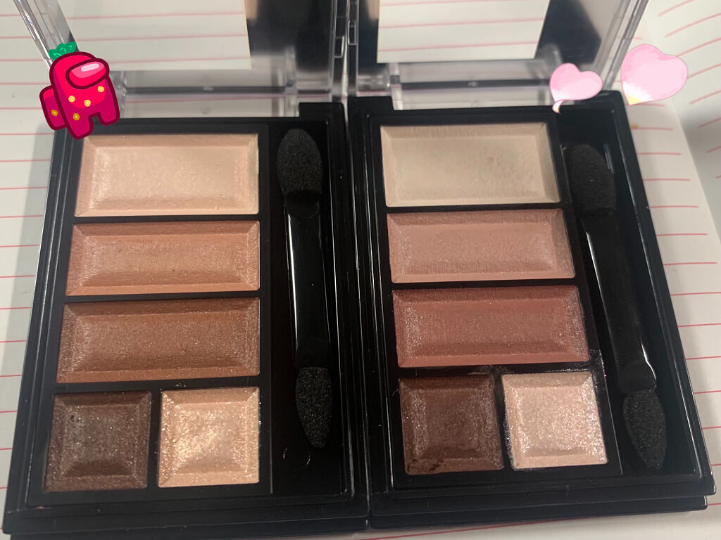 ショコラスウィート アイズ ソフトマット/リンメル ロンドン/アイシャドウパレットを使ったクチコミ（2枚目）