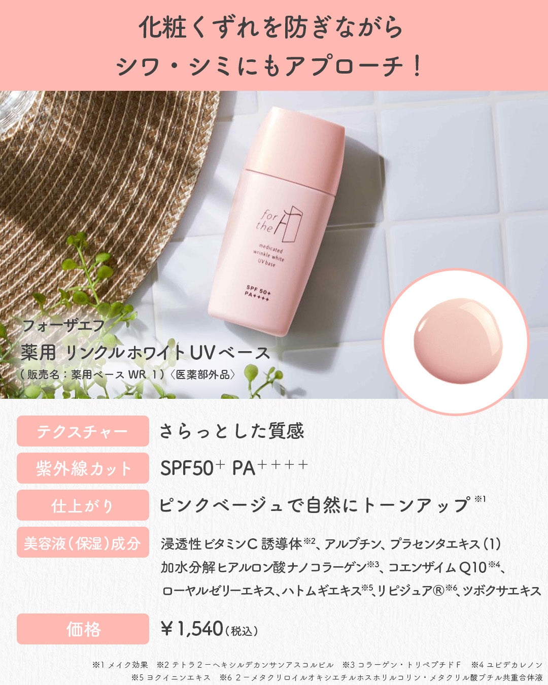 アクメディカ 薬用 UVミルク/ナリスアップ/日焼け止めミルクを使ったクチコミ(3枚目)