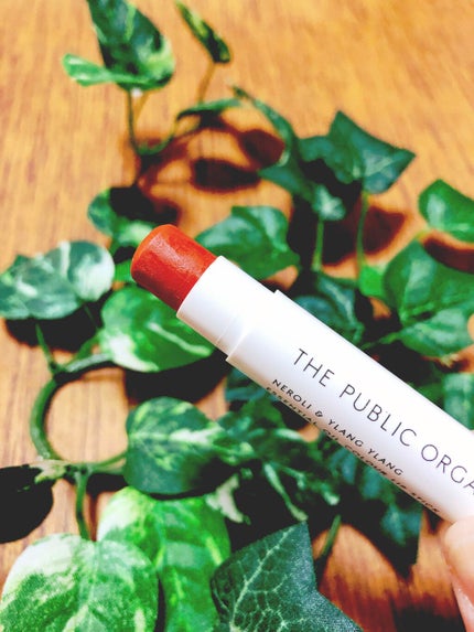 オーガニック認証 精油カラーリップスティック/THE PUBLIC ORGANIC/口紅を使ったクチコミ(3枚目)