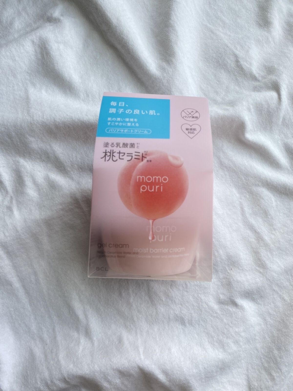 潤いジェルクリーム/ももぷり/オールインワン化粧品を使ったクチコミ（1枚目）