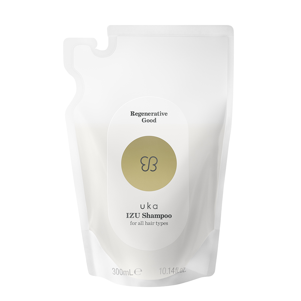 uka IZU Shampoo／Conditioner for all hair types シャンプー レフィル（300ml）