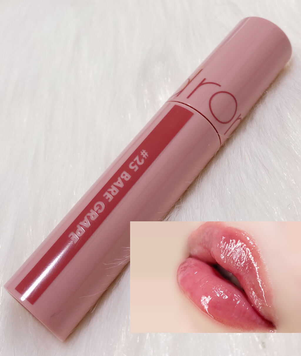 ジューシーラスティングティント/rom&nd/リップティントを使ったクチコミ（1枚目）