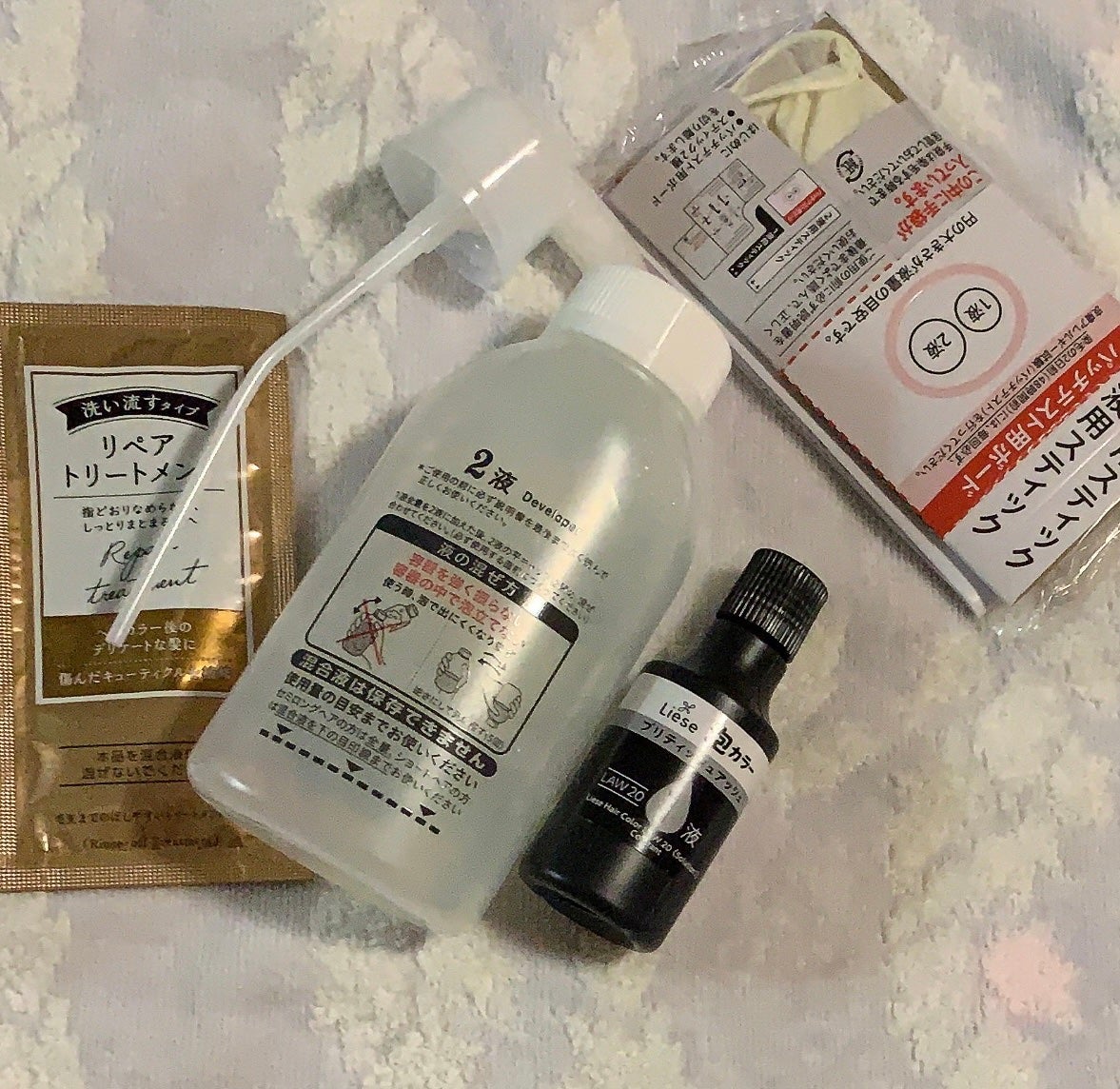 泡カラー/リーゼ/ヘアカラーを使ったクチコミ(2枚目)