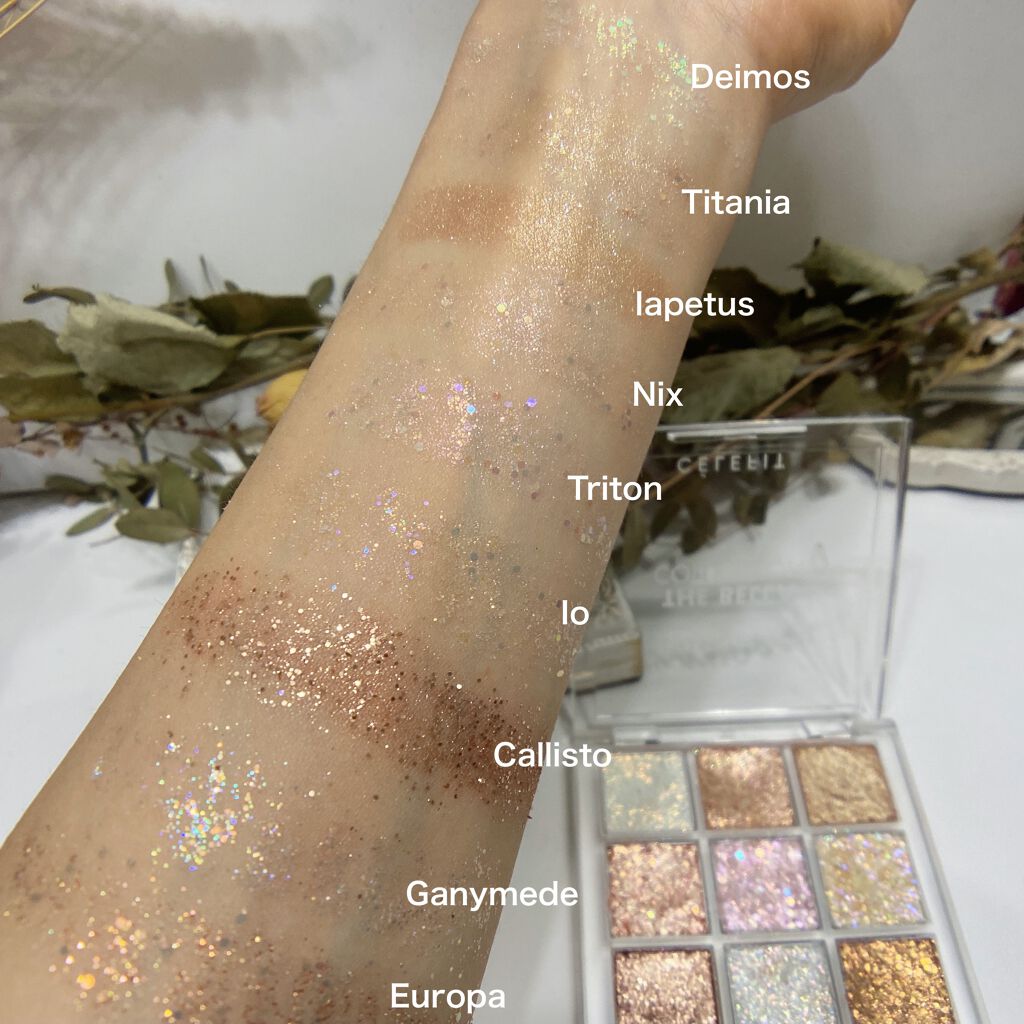 The Bella collection eyeshadow palette mini/CELEFIT/アイシャドウパレットを使ったクチコミ(2枚目)
