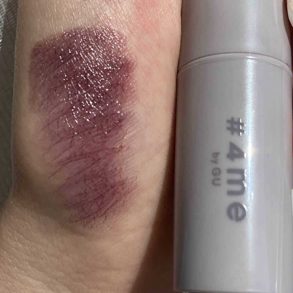 リップスティック/#4me by GU/口紅を使ったクチコミ（3枚目）