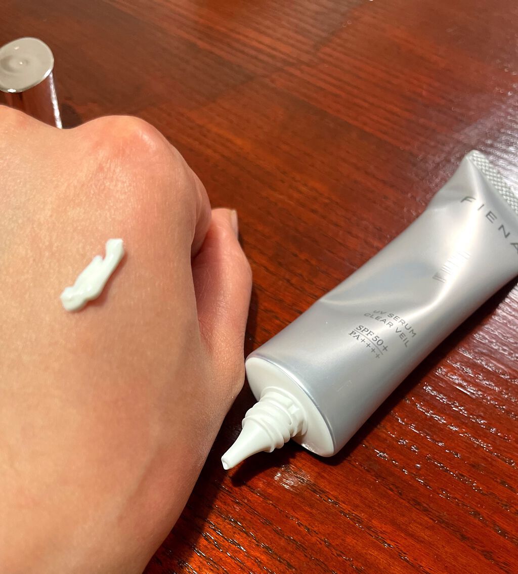 UVセラムクリアヴェール/FIENA/日焼け止めローションを使ったクチコミ(2枚目)