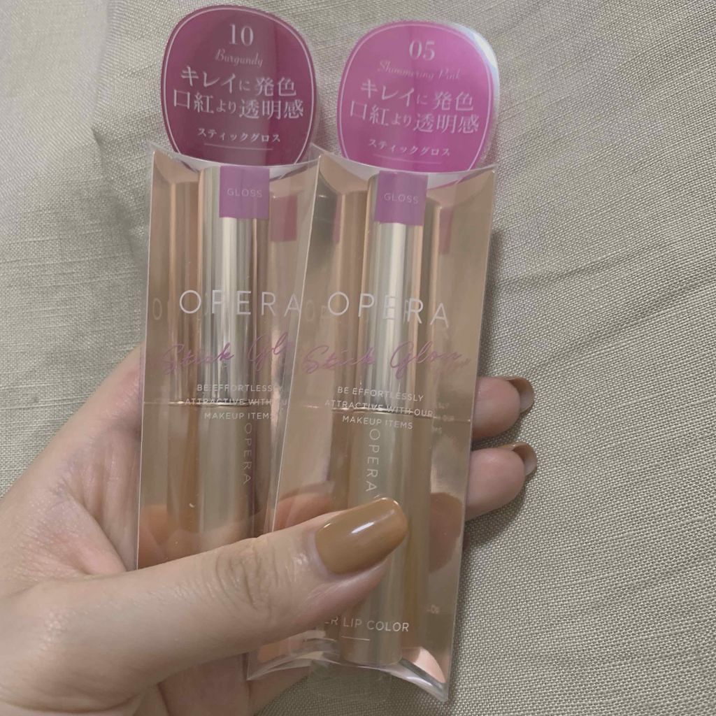 オペラ シアーリップカラー RN/OPERA/リップグロスを使ったクチコミ(1枚目)