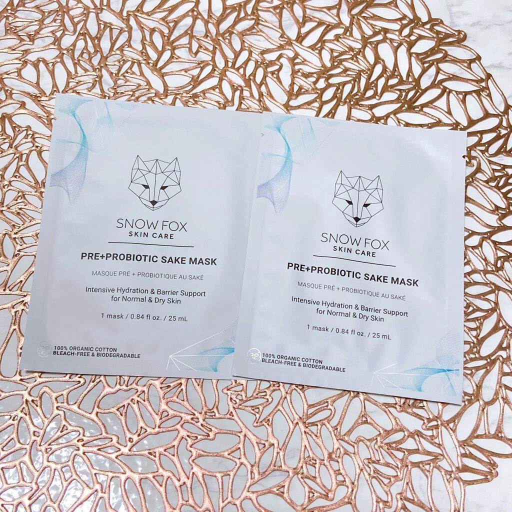 SAKE マスク/SNOW FOX SKINCARE/シートマスク・パックを使ったクチコミ（3枚目）