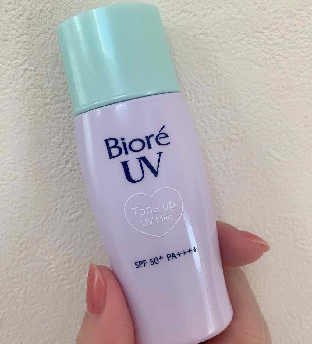 ビオレUVさらさらトーンアップミルク/ビオレ/化粧下地を使ったクチコミ(3枚目)