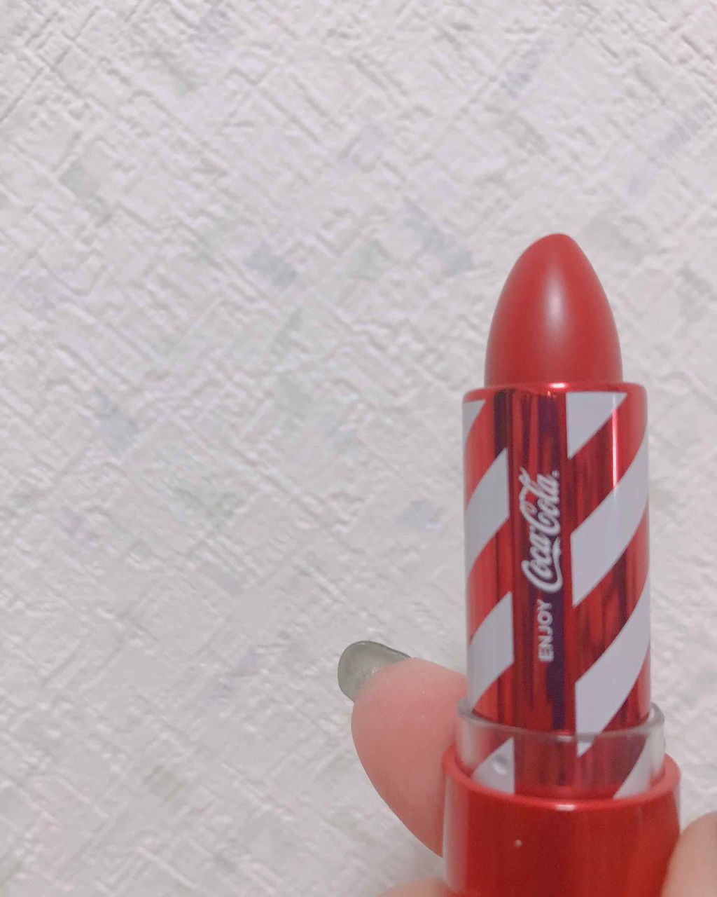コカコーラリップスティック/THE FACE SHOP/口紅を使ったクチコミ(1枚目)