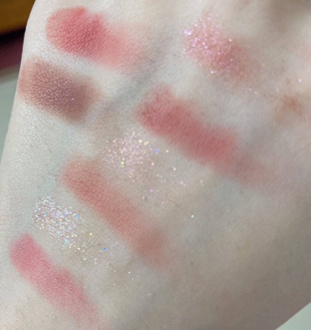 クォーツ 9色アイシャドウパレット(ドリームランドアイシャドウ)/ZEESEA/アイシャドウパレットを使ったクチコミ(5枚目)