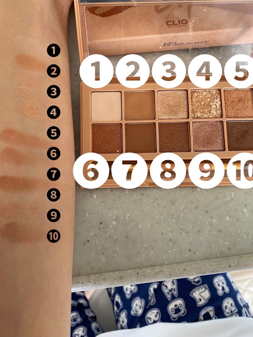 プロ アイ パレット/CLIO/アイシャドウパレットを使ったクチコミ(3枚目)