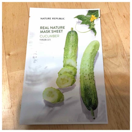 リアルネイチャー マスクシート/ネイチャーリパブリック/シートマスク・パックを使ったクチコミ(1枚目)