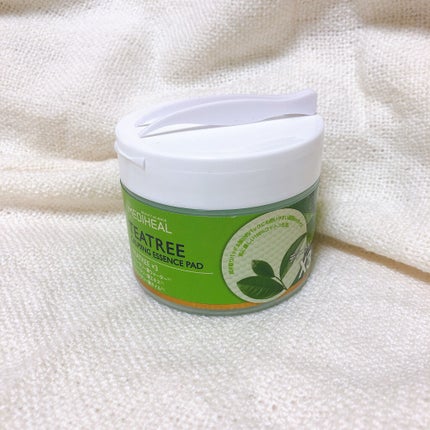 ティーツリーカーミングエッセンスパッド/MEDIHEAL/トナーパッドを使ったクチコミ(2枚目)