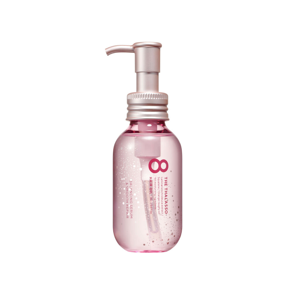 エイトザタラソ バランシングセラム＆スムースリペア 美容液オイル ピンクリラックス 