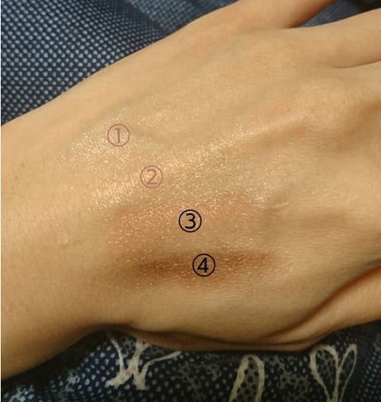 スキニーリッチシャドウ/excel/アイシャドウパレットを使ったクチコミ(3枚目)