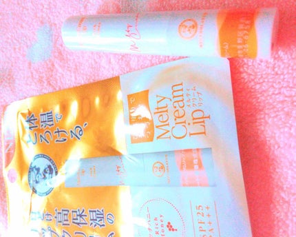 メルティクリームリップ/メンソレータム/リップクリームを使ったクチコミ(1枚目)