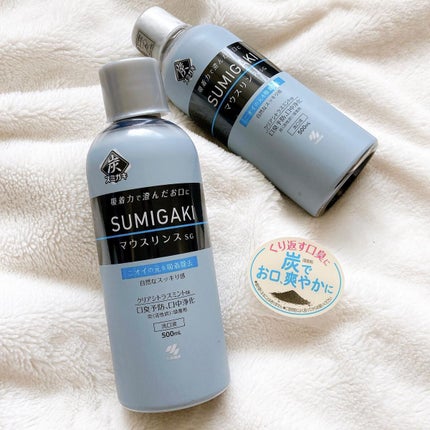 小林製薬 スミガキ マウスリンスのクチコミ「小林製薬
SUMIGAKIマウスリンス
500mL  600円(+税)
小林製薬から発売され.....」(1枚目)