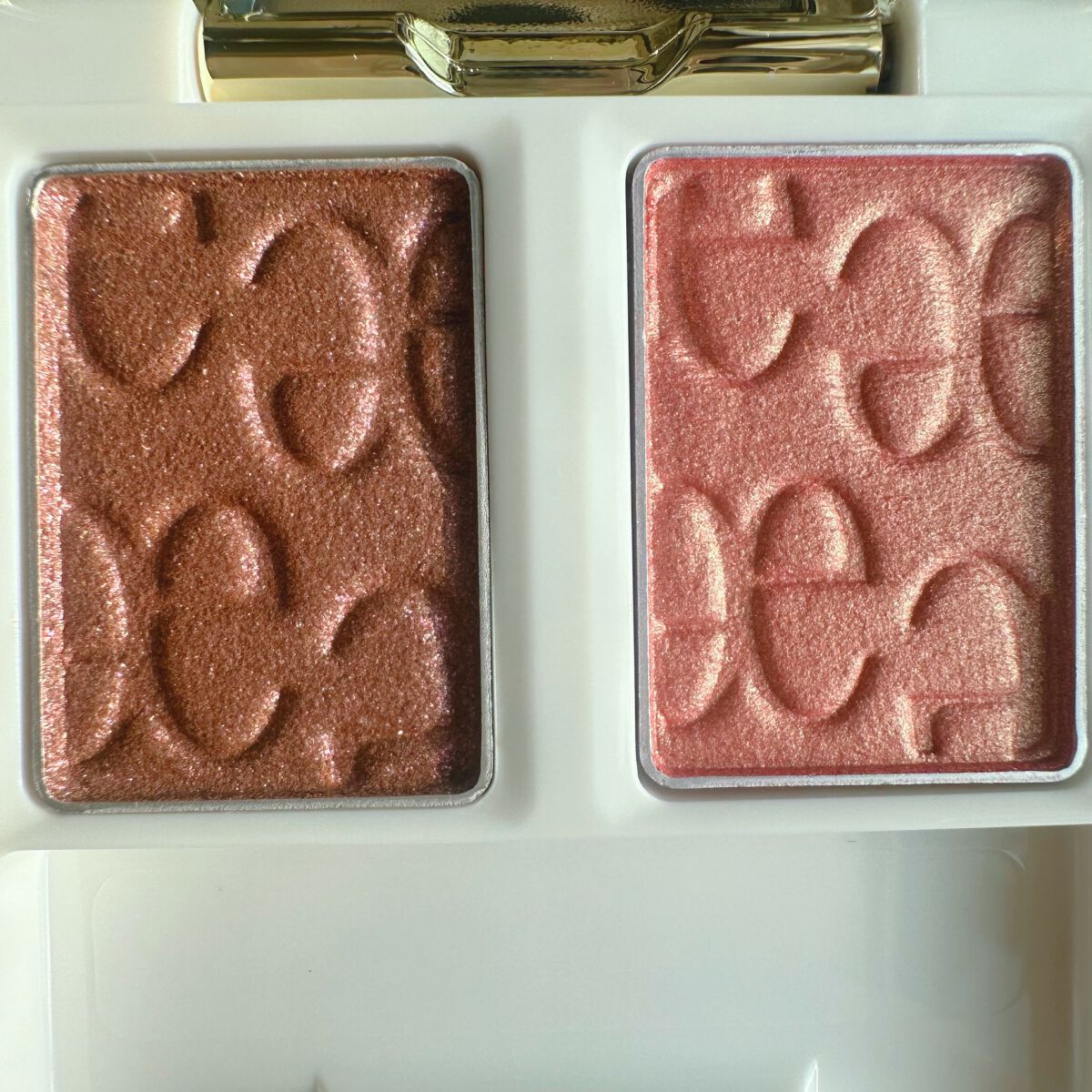 エレガンス エタンセル アルモニーアイズ 100(限定色) /Elégance/アイシャドウパレットを使ったクチコミ（2枚目）