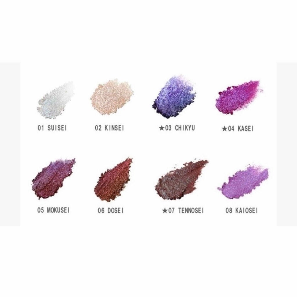 マルチグリッターカラー/ENBAN TOKYO/単色アイシャドウを使ったクチコミ(3枚目)