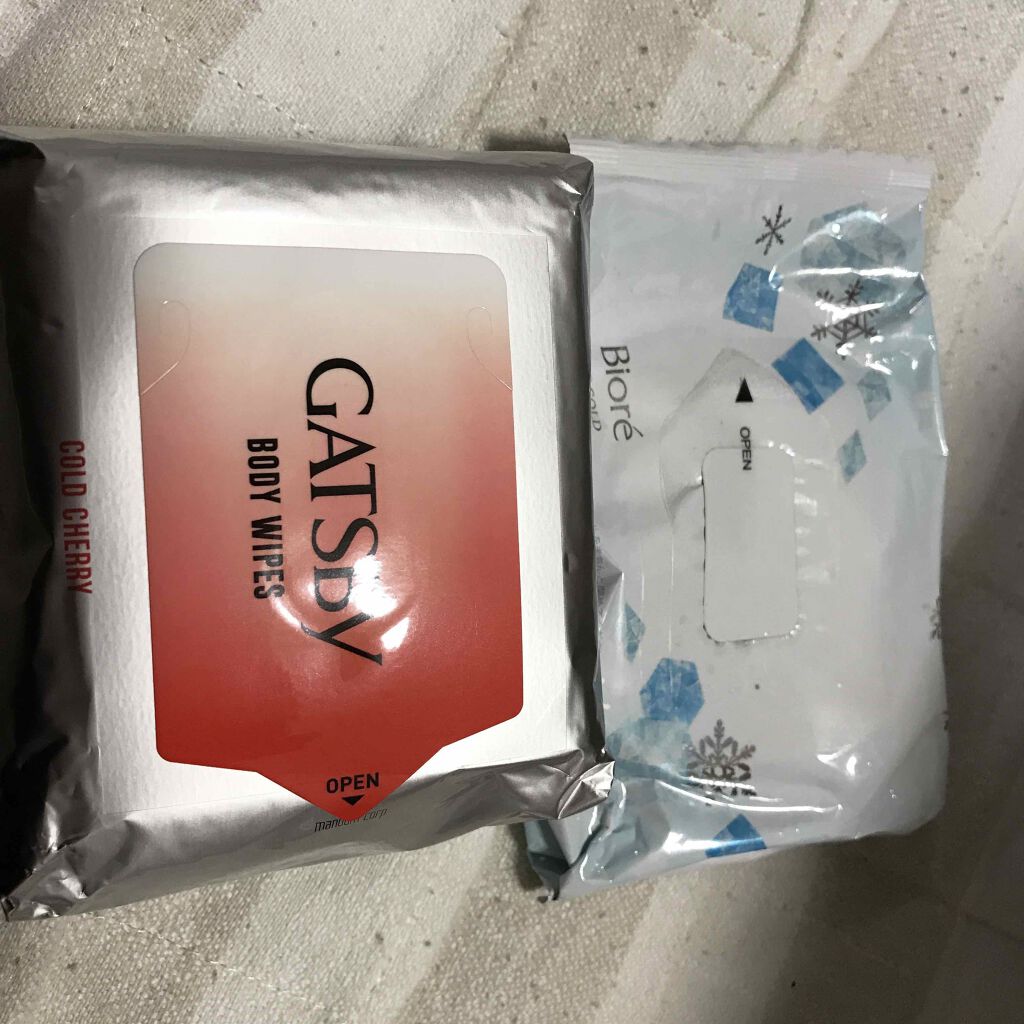 冷シート 無香性/ビオレ/ボディシートを使ったクチコミ(1枚目)