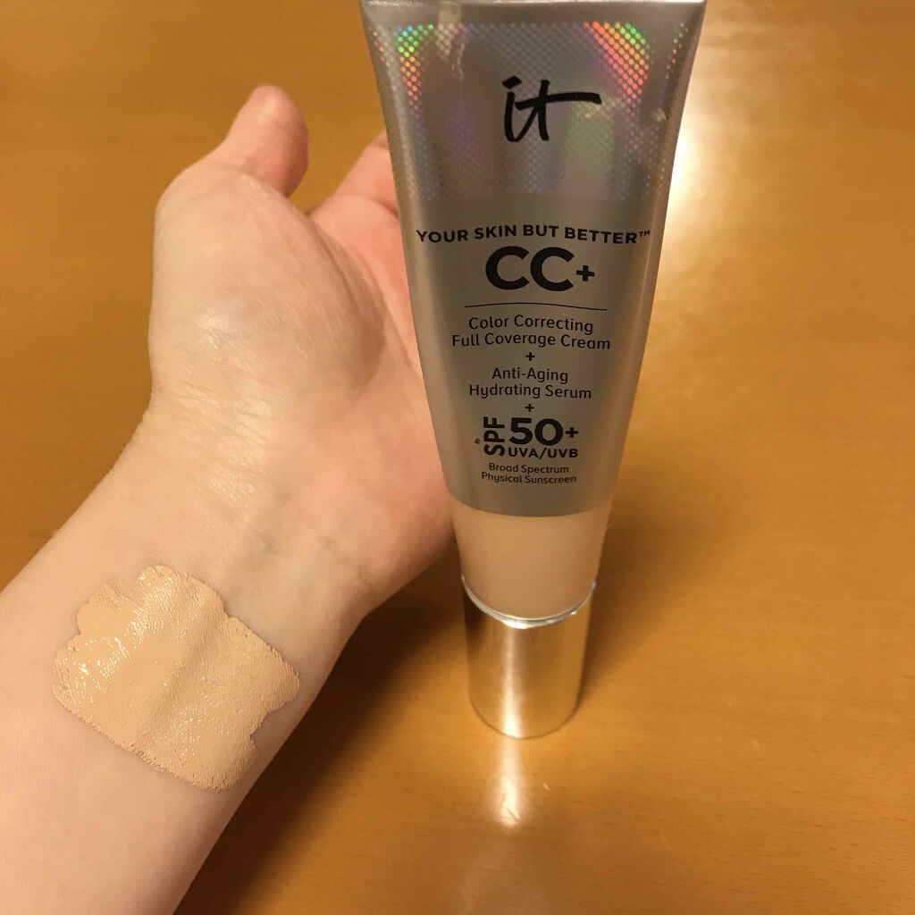 CC +クリーム with SPF50+/IT Cosmetics/CCクリームを使ったクチコミ(3枚目)