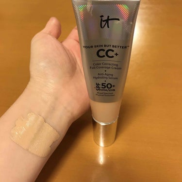 CC +クリーム with SPF50+/IT Cosmetics/CCクリームを使ったクチコミ（3枚目）